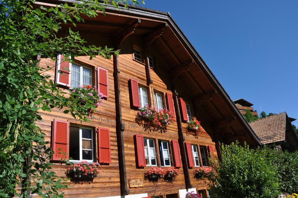 Chalet Allmegrat Adelboden Exteriér fotografie